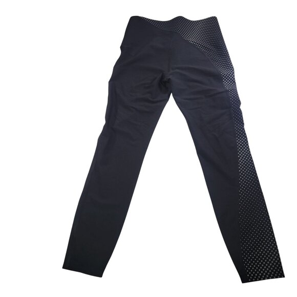 Spanx Women Every.Wear Black Asymmetrical Reflective Leggings Black Size S - Picture 9 of 9